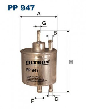 FILTRON PP947 - Kraftstofffilter