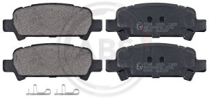 A.B.S. 37164 - Bremsbelagsatz, Scheibenbremse