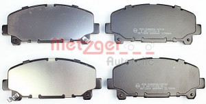 METZGER 1170840 - Bremsbelagsatz, Scheibenbremse