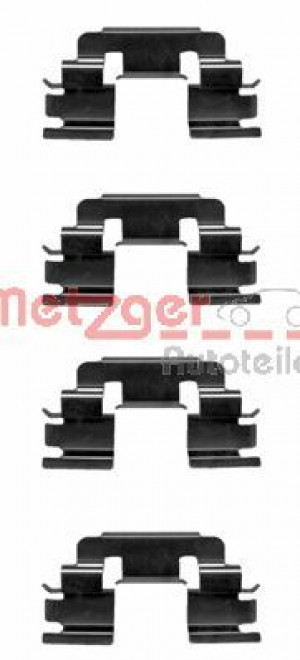 METZGER 109-1249 - Zubehörsatz, Scheibenbremsbelag