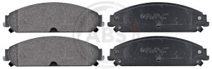A.B.S. 37511 - Bremsbelagsatz, Scheibenbremse