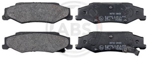 A.B.S. 38732 - Bremsbelagsatz, Scheibenbremse