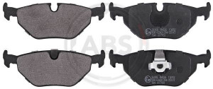 A.B.S. 36908 - Bremsbelagsatz, Scheibenbremse