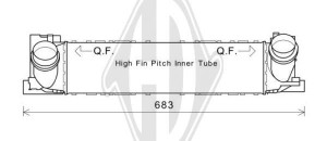 DIEDERICHS DCA1136 - Ladeluftkühler
