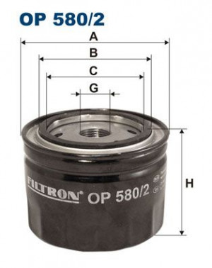 FILTRON OP580/2 - Ölfilter