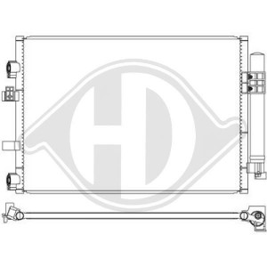 DIEDERICHS DCC1641 - Kondensator, Klimaanlage