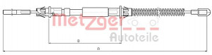 METZGER 10.5973 - Seilzug, Feststellbremse