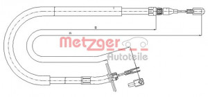 METZGER 10.9880 - Seilzug, Feststellbremse