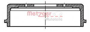 METZGER BT 1113 - Bremstrommel