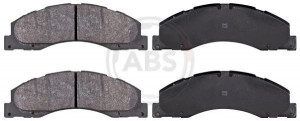 A.B.S. 38445 - Bremsbelagsatz, Scheibenbremse
