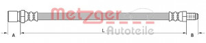 METZGER 4110926 - Bremsschlauch