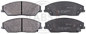 A.B.S. 35257 - Bremsbelagsatz, Scheibenbremse