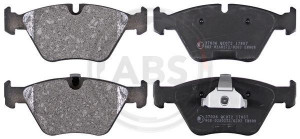A.B.S. 37036 - Bremsbelagsatz, Scheibenbremse