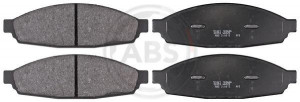 A.B.S. 38953 - Bremsbelagsatz, Scheibenbremse