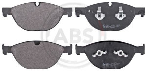 A.B.S. 37807 - Bremsbelagsatz, Scheibenbremse