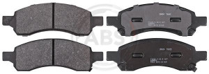 A.B.S. 38424 - Bremsbelagsatz, Scheibenbremse