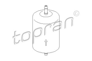 TOPRAN 401032 - Kraftstofffilter