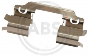 A.B.S. 1654Q - Zubehörsatz, Scheibenbremsbelag