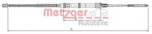 METZGER 10.7405 - Seilzug, Feststellbremse