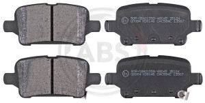 A.B.S. 35124 - Bremsbelagsatz, Scheibenbremse