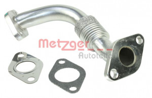 METZGER 0892651 - Rohrleitung, AGR-Ventil