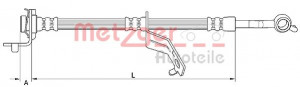 METZGER 4110823 - Bremsschlauch
