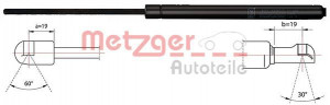METZGER 2110363 - Gasfeder, Motorhaube