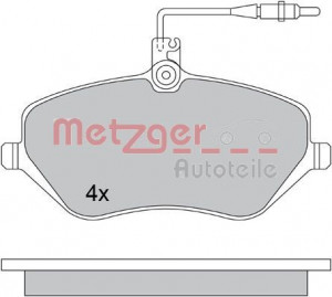 METZGER 1170346 - Bremsbelagsatz, Scheibenbremse