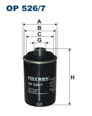FILTRON OP526/7 - Ölfilter