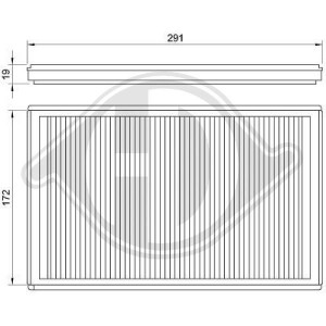 DIEDERICHS DCI1017 - Filter, Innenraumluft