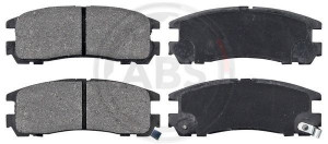 A.B.S. 37014 - Bremsbelagsatz, Scheibenbremse