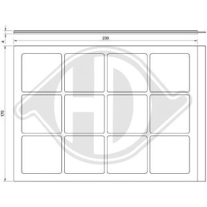 DIEDERICHS DCI0829 - Filter, Innenraumluft