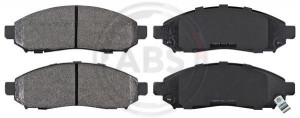 A.B.S. 37518 - Bremsbelagsatz, Scheibenbremse
