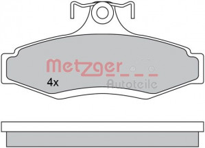METZGER 1170581 - Bremsbelagsatz, Scheibenbremse