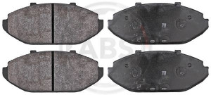A.B.S. 38748 - Bremsbelagsatz, Scheibenbremse