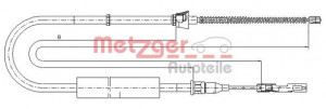 METZGER 10.7507 - Seilzug, Feststellbremse