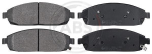 A.B.S. 37517 - Bremsbelagsatz, Scheibenbremse