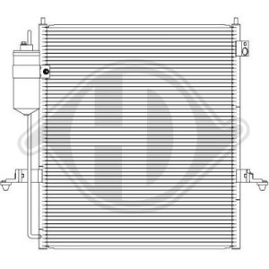 DIEDERICHS DCC1715 - Kondensator, Klimaanlage
