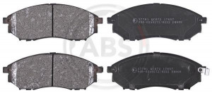 A.B.S. 37791 - Bremsbelagsatz, Scheibenbremse