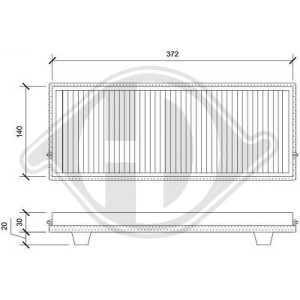 DIEDERICHS DCI1117 - Filter, Innenraumluft