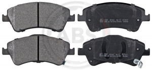 A.B.S. 37615 - Bremsbelagsatz, Scheibenbremse