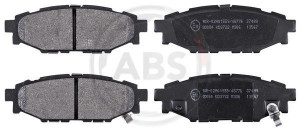 A.B.S. 37499 - Bremsbelagsatz, Scheibenbremse