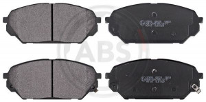 A.B.S. 37809 - Bremsbelagsatz, Scheibenbremse
