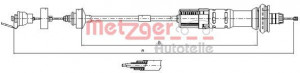 METZGER 11.3029 - Seilzug, Kupplungsbetätigung