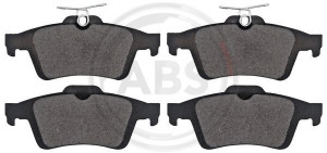 A.B.S. 37477 - Bremsbelagsatz, Scheibenbremse