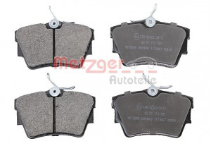 METZGER 1170067 - Bremsbelagsatz, Scheibenbremse