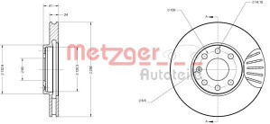 METZGER 6110031 - Bremsscheibe