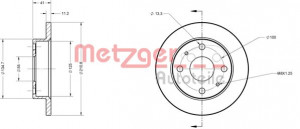 METZGER 6110214 - Bremsscheibe
