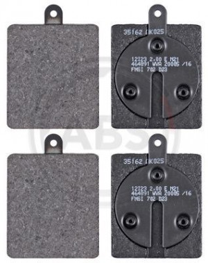 A.B.S. 35162 - Bremsbelagsatz, Scheibenbremse