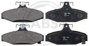 A.B.S. 38295 - Bremsbelagsatz, Scheibenbremse